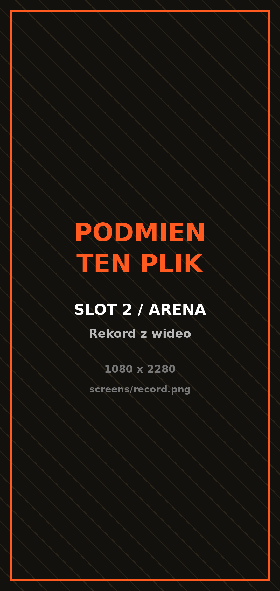 SyzUp app screen showing a video-verified Arena record